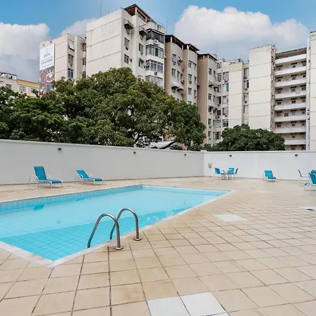 One Flat - Piscina e tranquilidade no coração de Copacabana-3